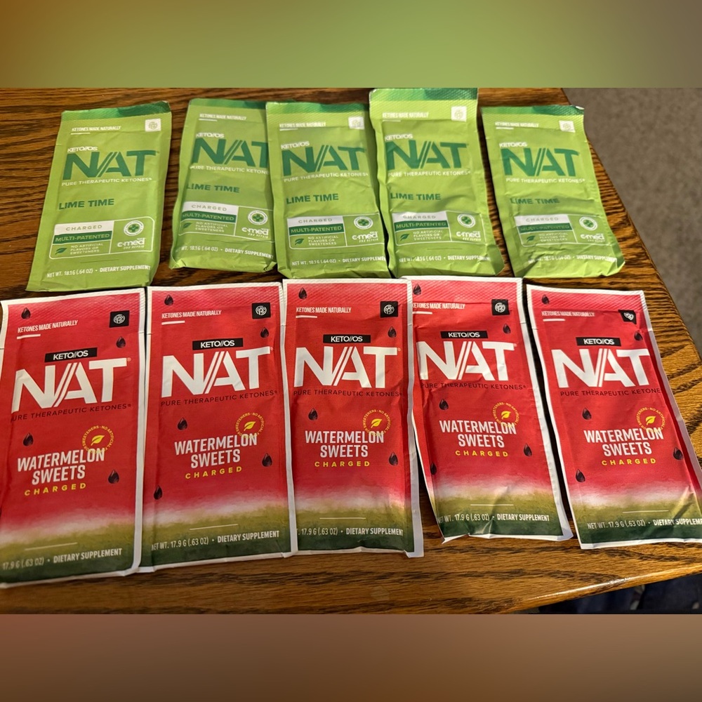 Pruvit Ketones Lime Time and Watermelon Sweets 10 Pack